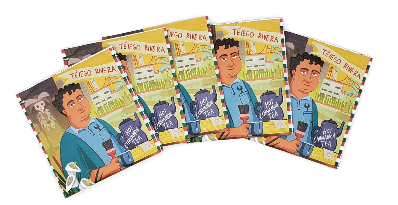 TÉiego Rivera: Organic Hot Cinnamon Tea (Caffeinated) (Diego Rivera)