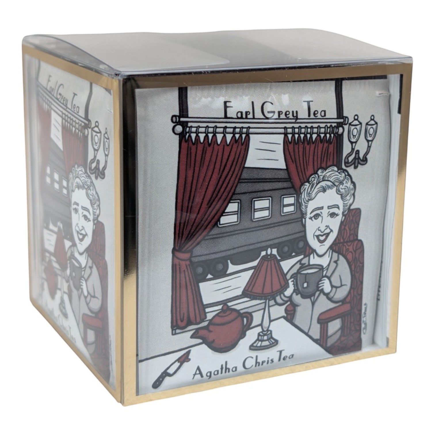 Agatha ChrisTEA (Agatha Christie): Organic Earl Grey Tea (Caffeinated)