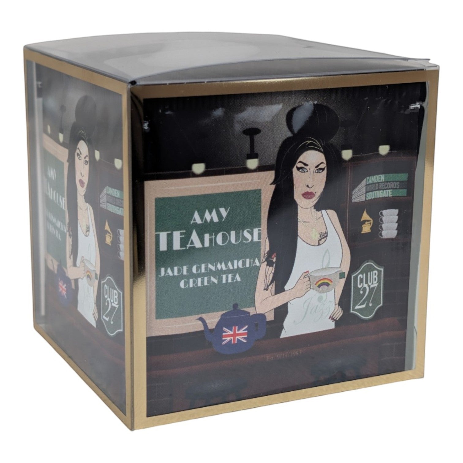 Amy TEAhouse: Organic Jade Genmaicha Green Tea (Caffeinated)