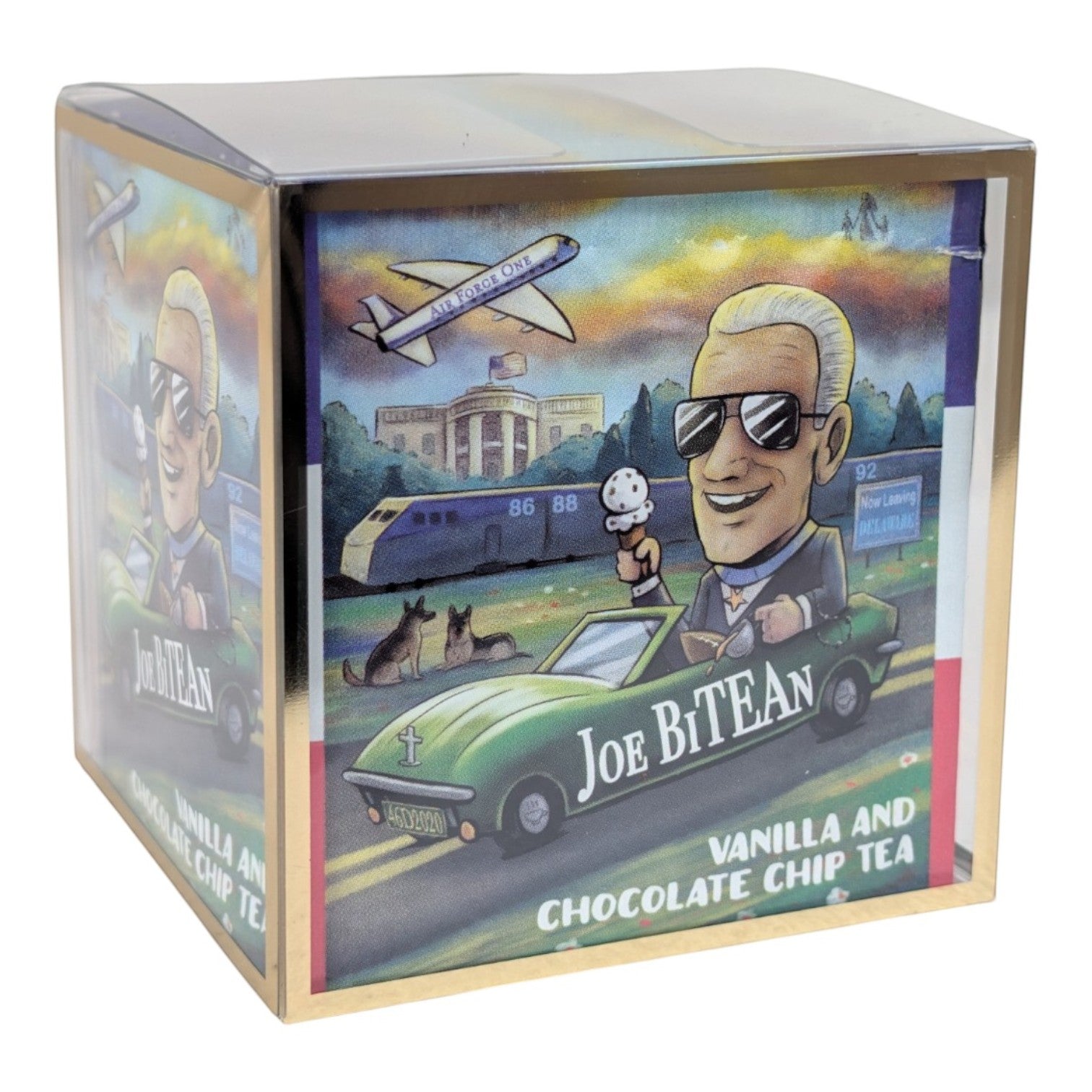 Joe BiTEAn: Organic Vanilla Chocolate Chip Tea (Herbal / Caffeine Free) (Joe Biden)