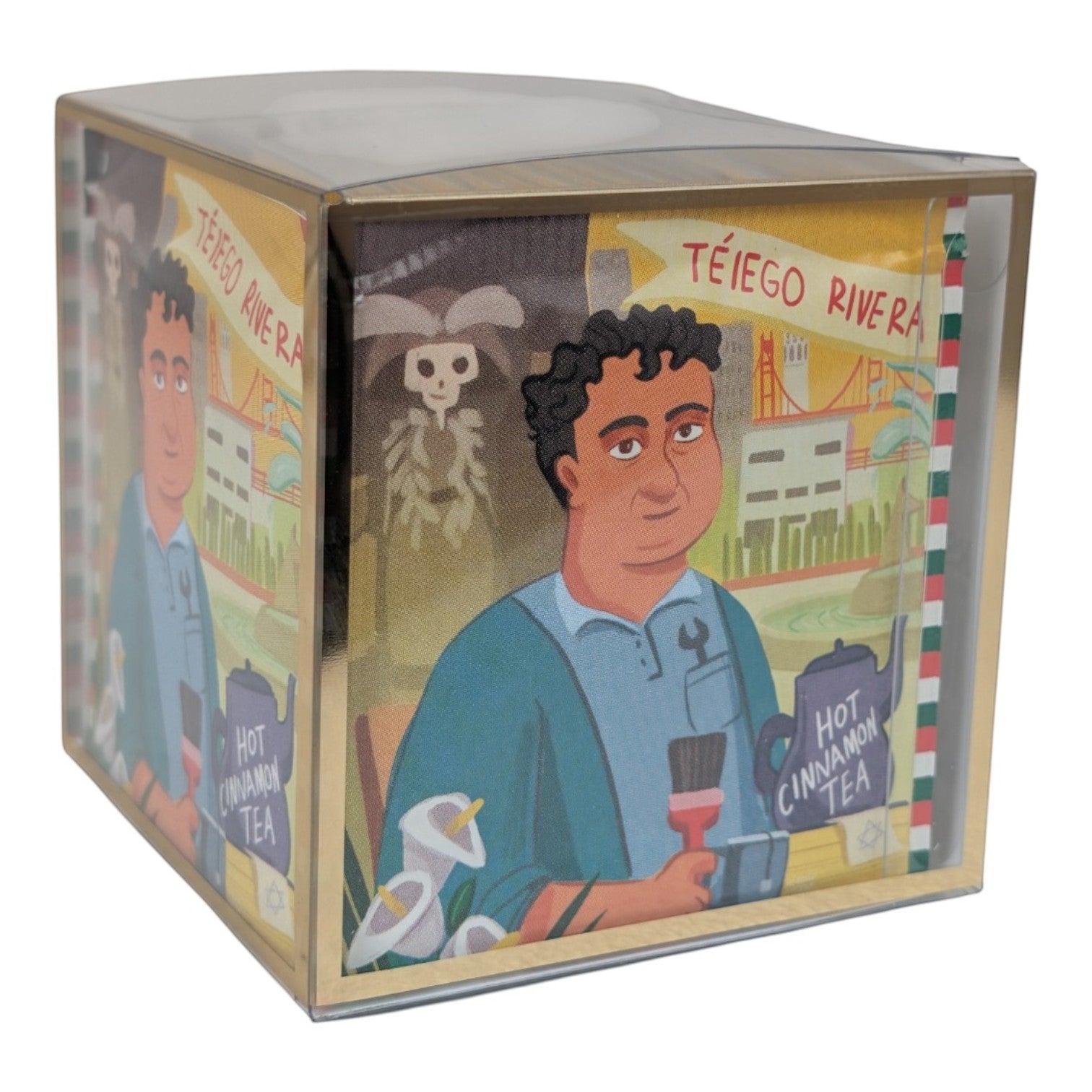 TÉiego Rivera: Organic Hot Cinnamon Tea (Caffeinated) (Diego Rivera)