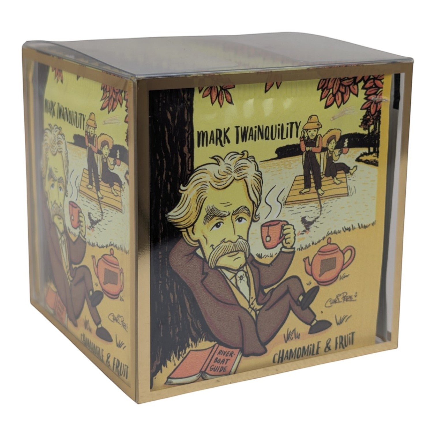 Mark Twainquility: Organic Chamomile and Fruit Tea (Herbal / Caffeine Free)