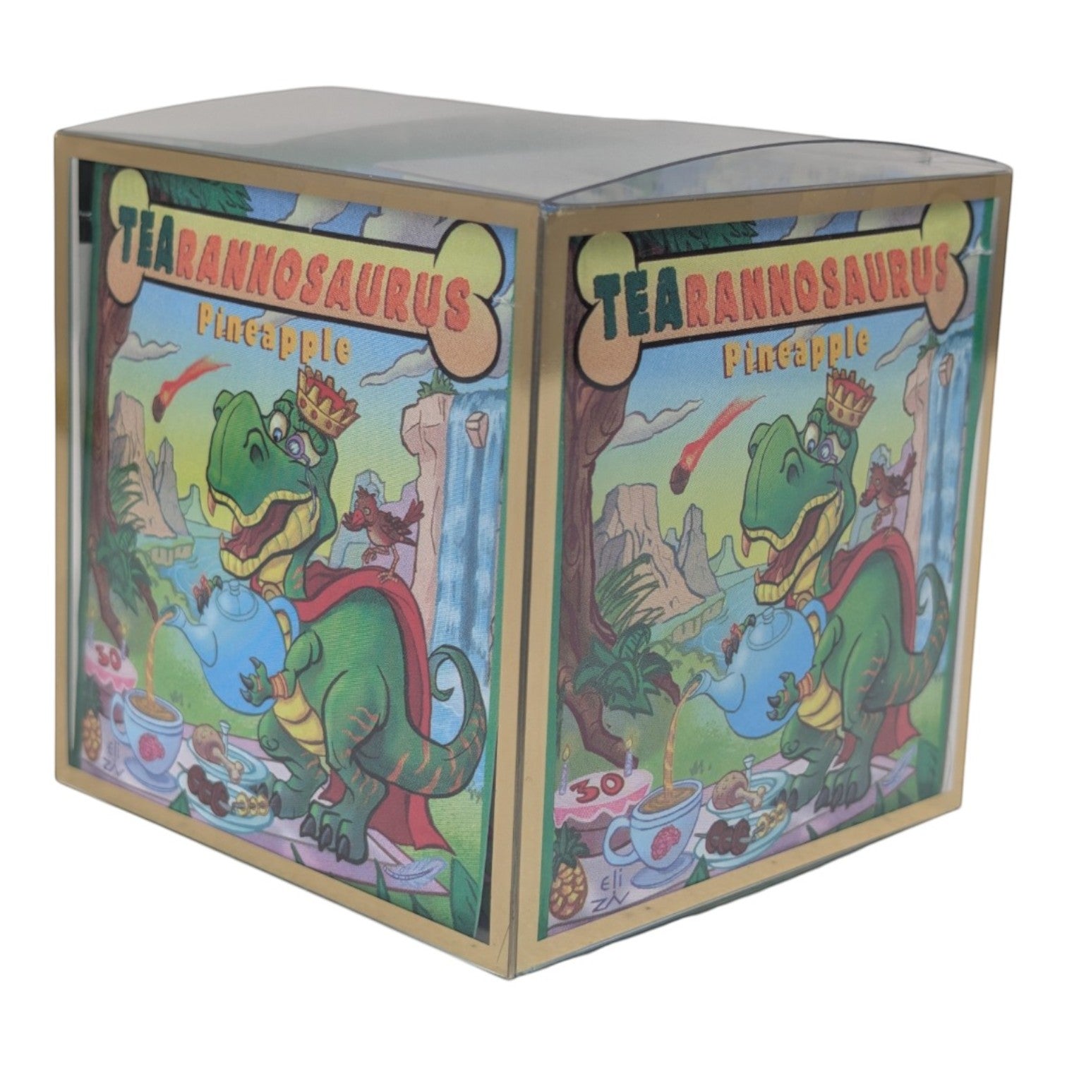 TEArannosaurus: Organic King Pineapple Tea (Herbal / Caffeine Free) (Tyrannosaurus Rex, T-Rex) (TEAhistoric Park)