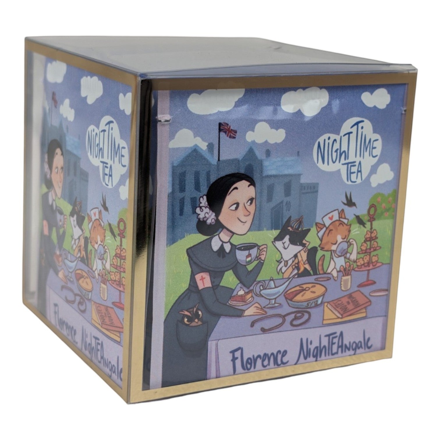 Florence NightTEAngle: Organic Night Time Chamomile Lavender Tea (Herbal / Caffeine Free) (Florence Nightingale)
