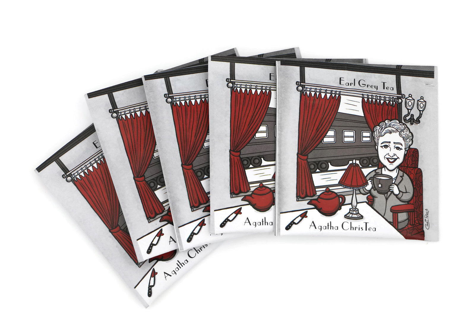 Agatha ChrisTEA (Agatha Christie): Organic Earl Grey Tea (Caffeinated)