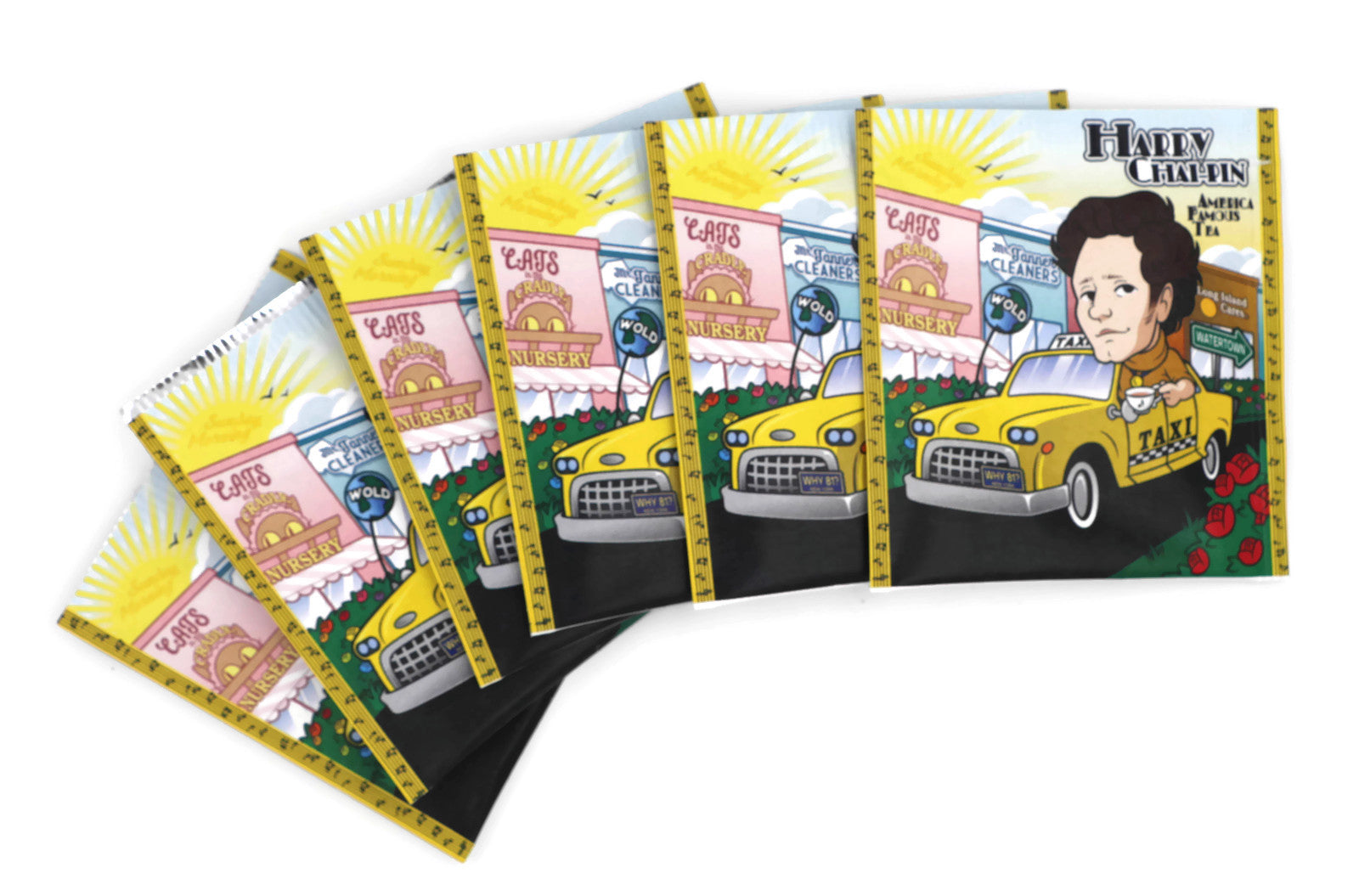 Harry Chai-Pin: Organic America Famous Ginger Chai Tea (Caffeinated) (Harry Chapin)