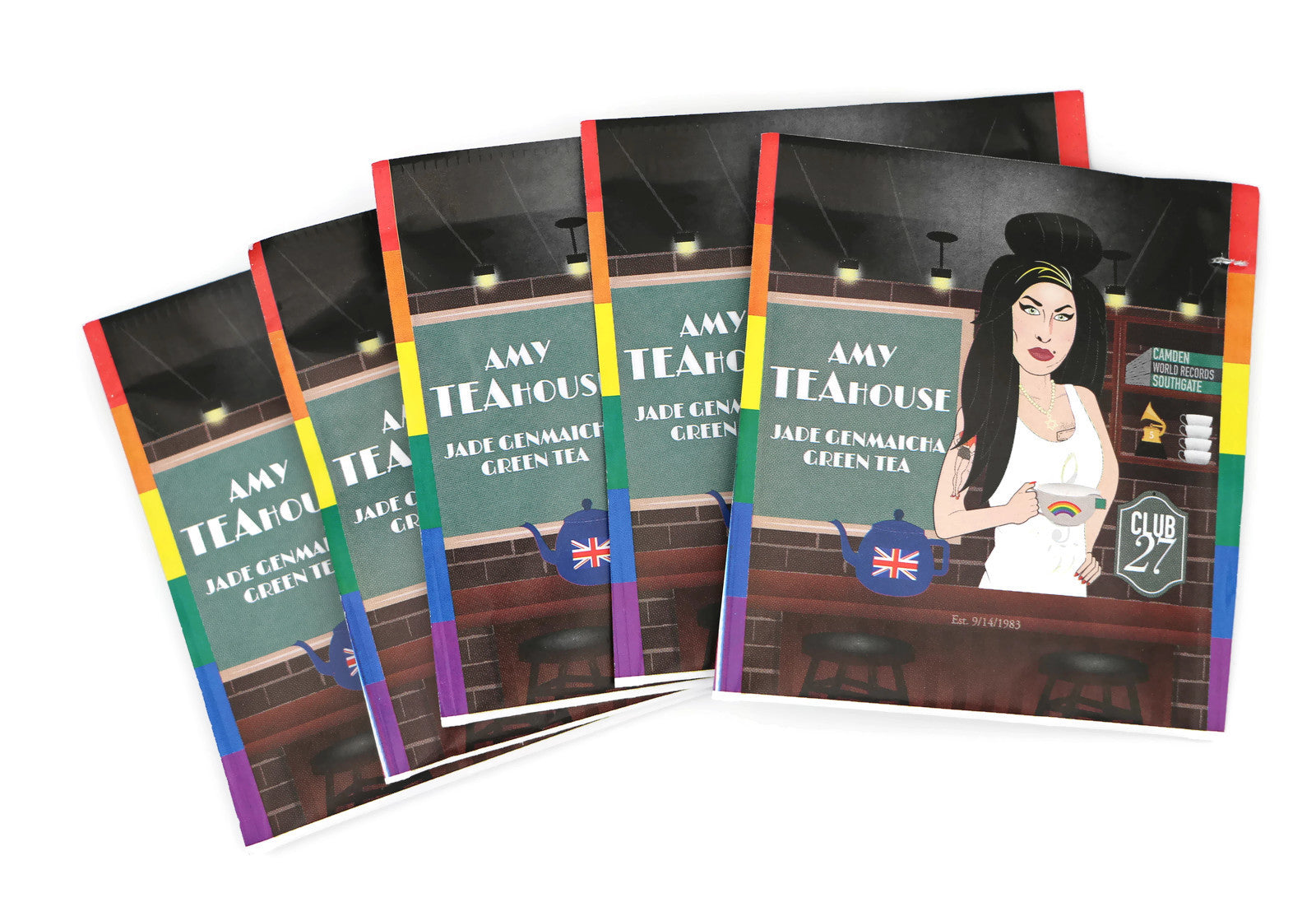 Amy TEAhouse: Organic Jade Genmaicha Green Tea (Caffeinated)