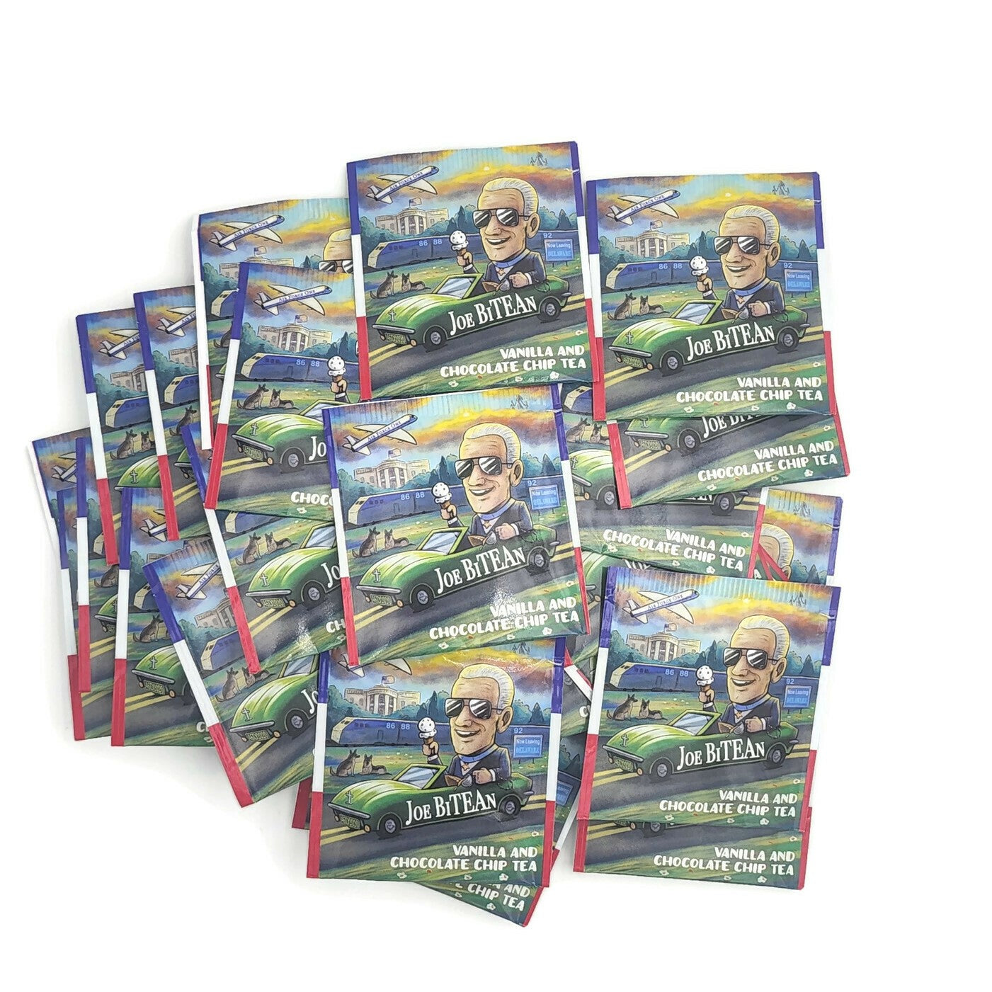 Joe BiTEAn: Organic Vanilla Chocolate Chip Tea (Herbal / Caffeine Free) (Joe Biden)