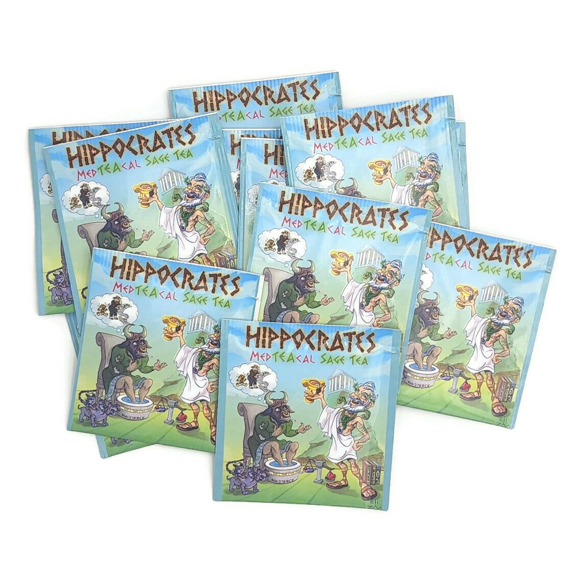 Hippocrates: Organic Med-TEA-cal Berry Sage Tea (Herbal / Caffeine Free)