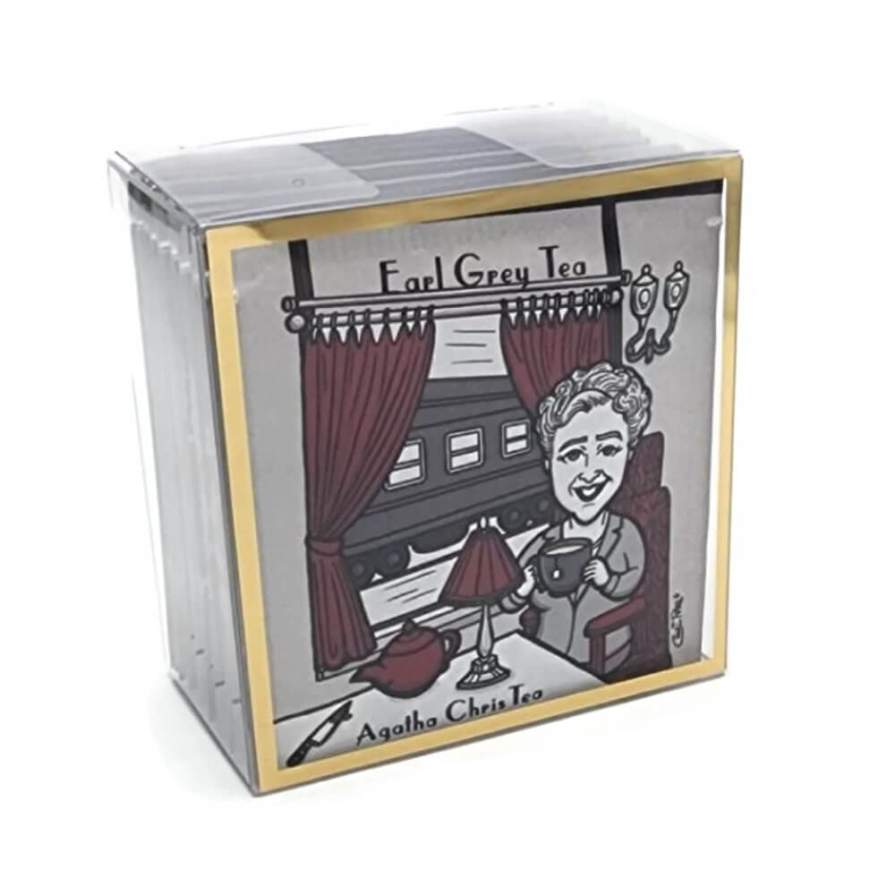 Agatha ChrisTEA (Agatha Christie): Organic Earl Grey Tea (Caffeinated)