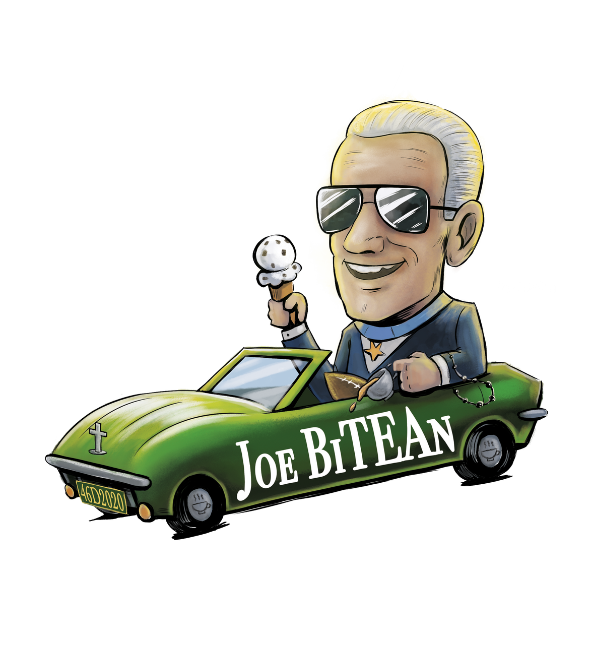 Joe BiTEAn: Organic Vanilla Chocolate Chip Tea (Herbal / Caffeine Free) (Joe Biden)