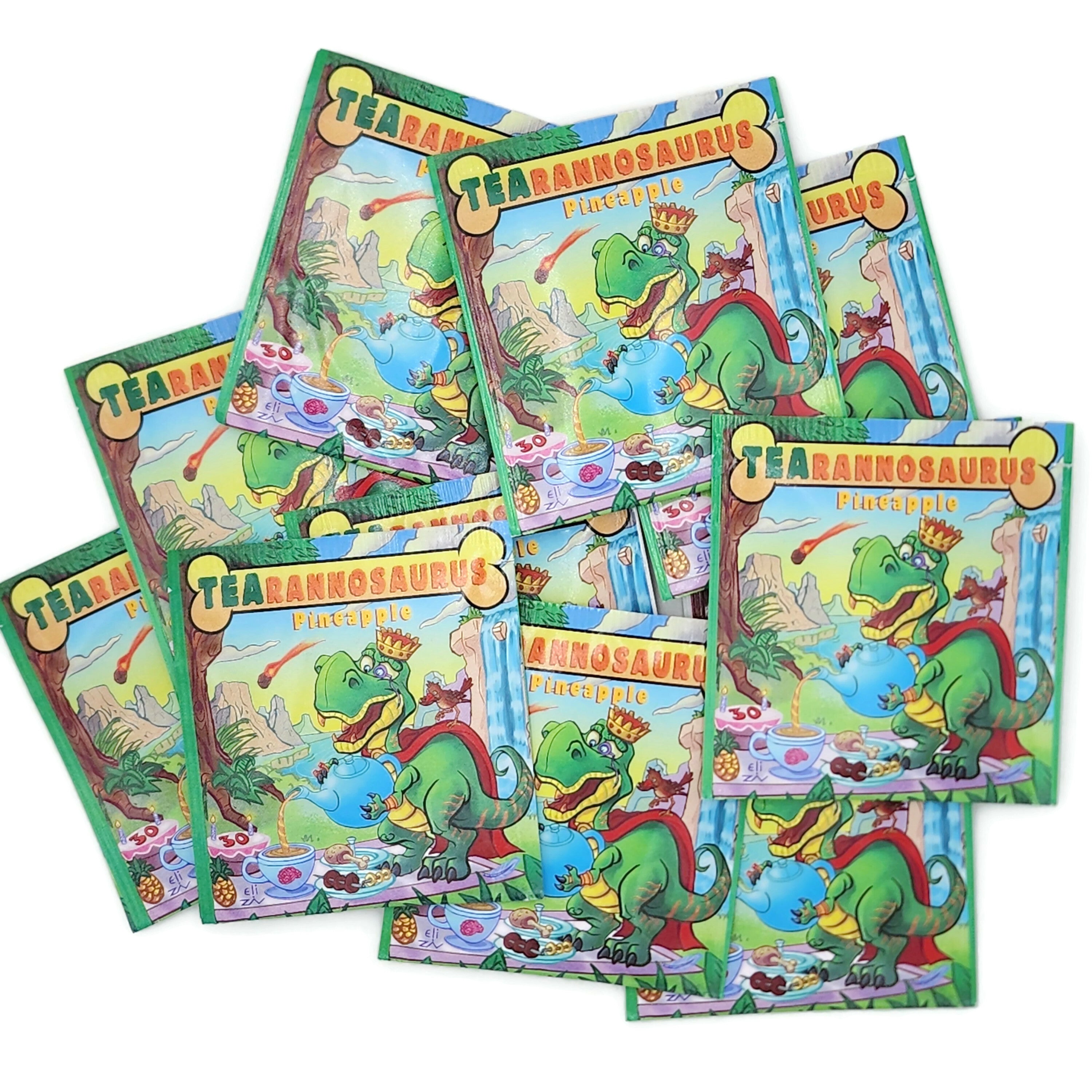 TEArannosaurus: Organic King Pineapple Tea (Herbal / Caffeine Free) (Tyrannosaurus Rex, T-Rex) (TEAhistoric Park)