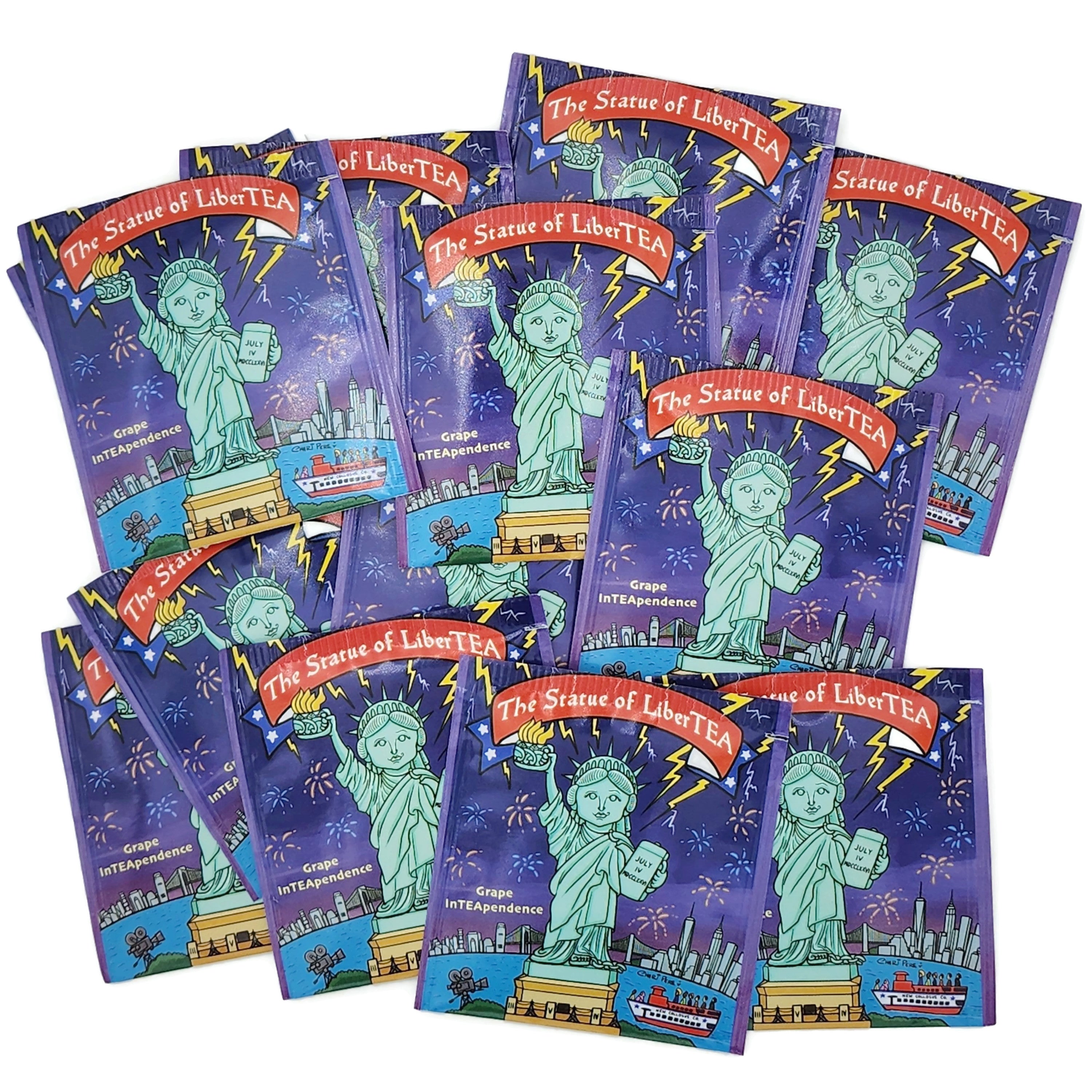 The Statue of LiberTEA: Organic Grape InTEApendence Green Tea (Caffeinated) (Statue of Liberty)