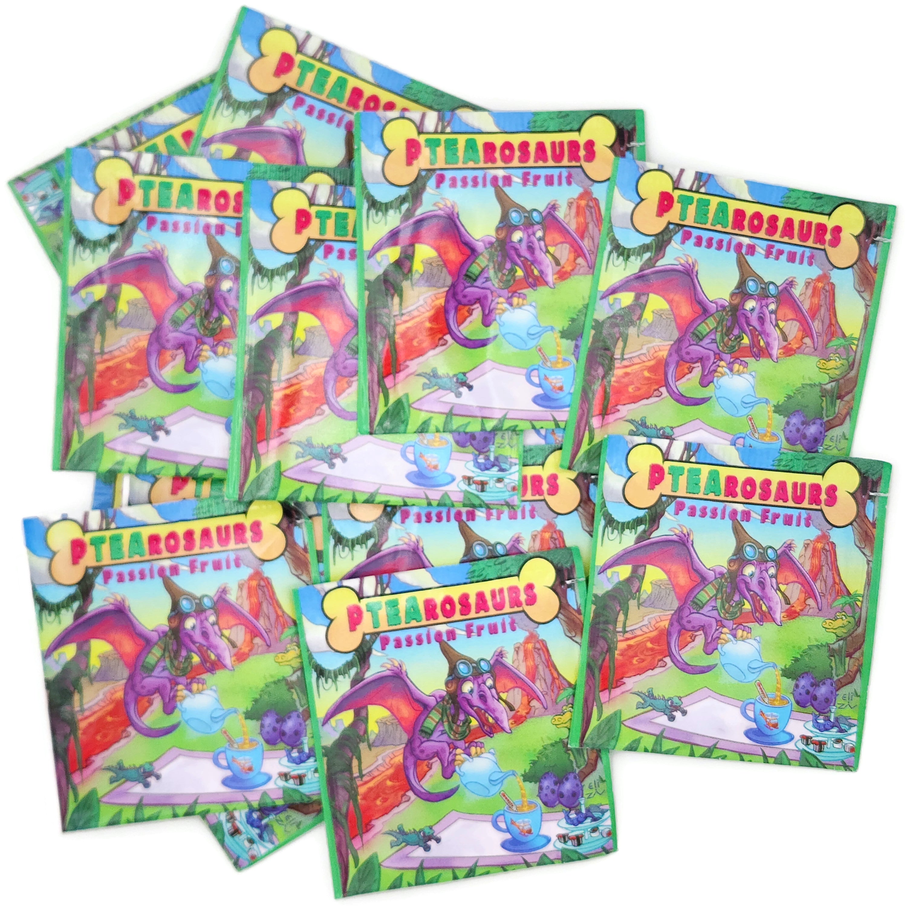 pTEArosaurs: Organic Soaring Passion Fruit Tea (Herbal / Caffeine Free) (Pterosaur)