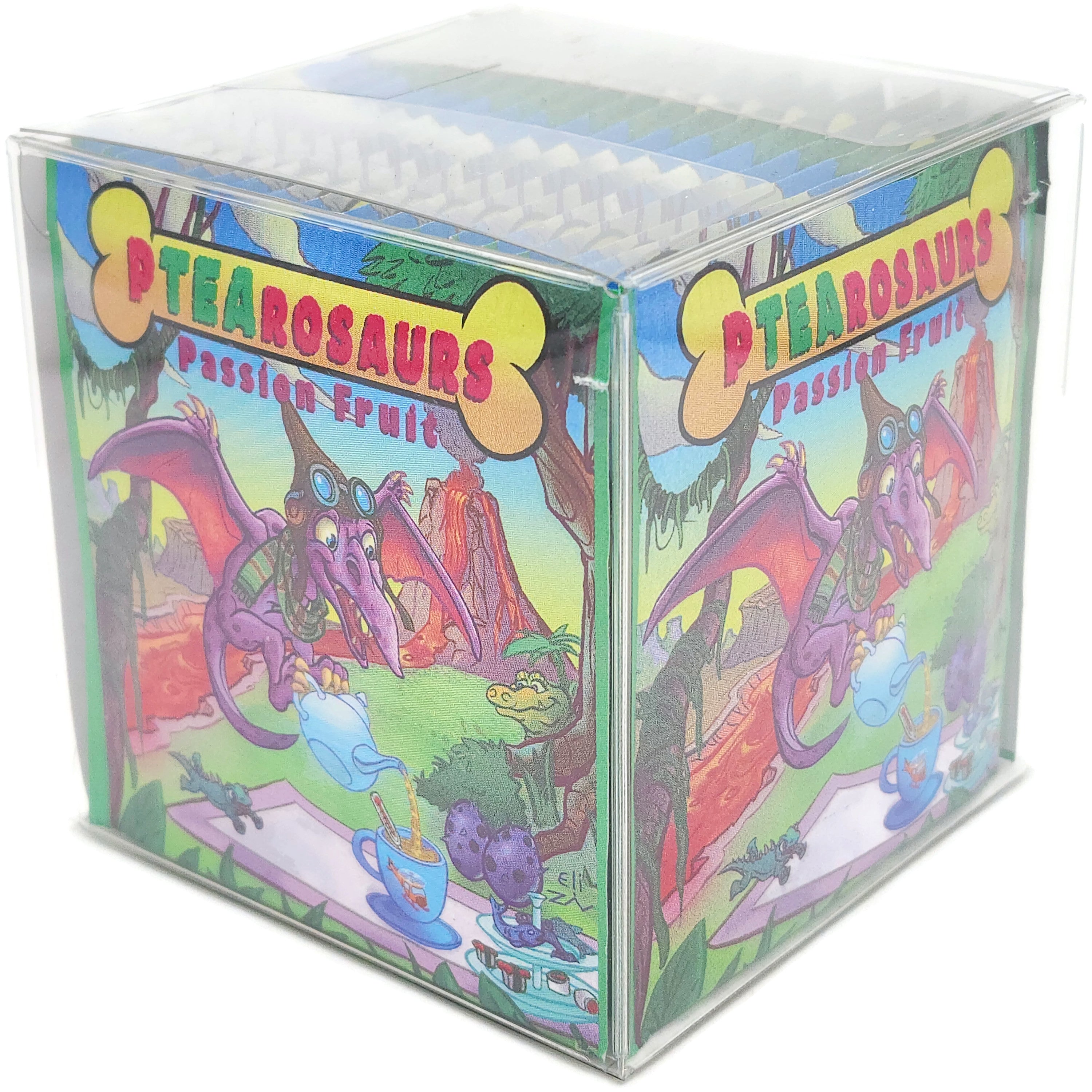 pTEArosaurs: Organic Soaring Passion Fruit Tea (Herbal / Caffeine Free) (Pterosaur)