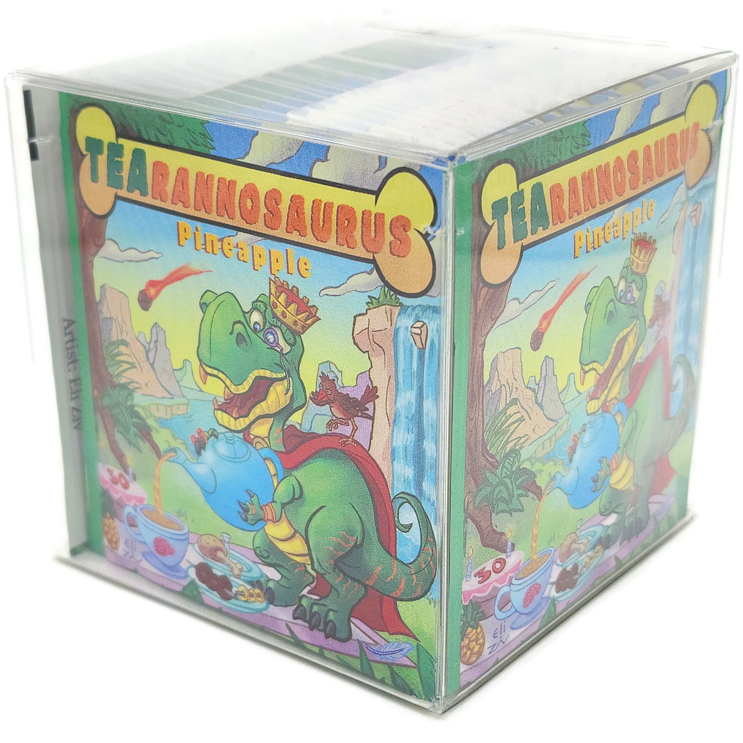 TEArannosaurus: Organic King Pineapple Tea (Herbal / Caffeine Free) (Tyrannosaurus Rex, T-Rex) (TEAhistoric Park)