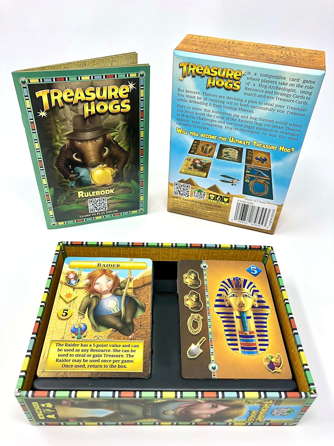 Treasure Hogs Strategic Card Game
