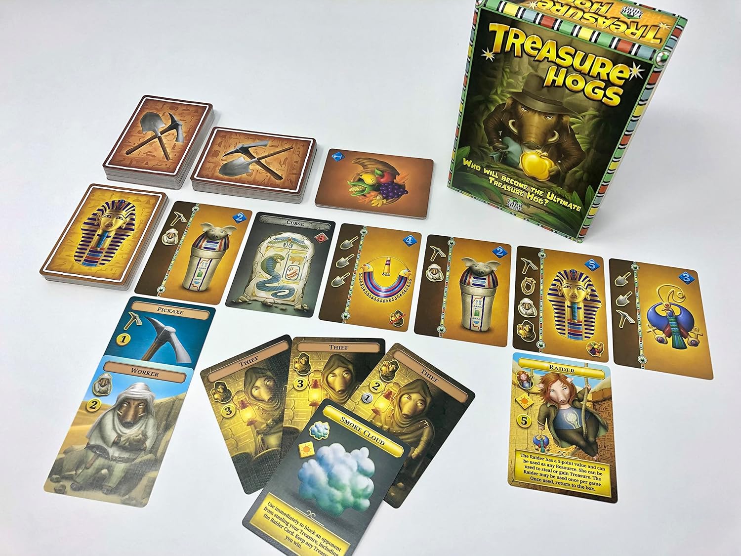 Treasure Hogs Strategic Card Game