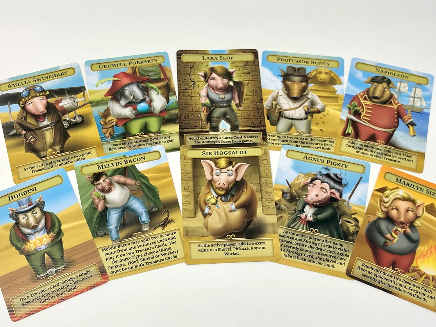 Treasure Hogs Strategic Card Game