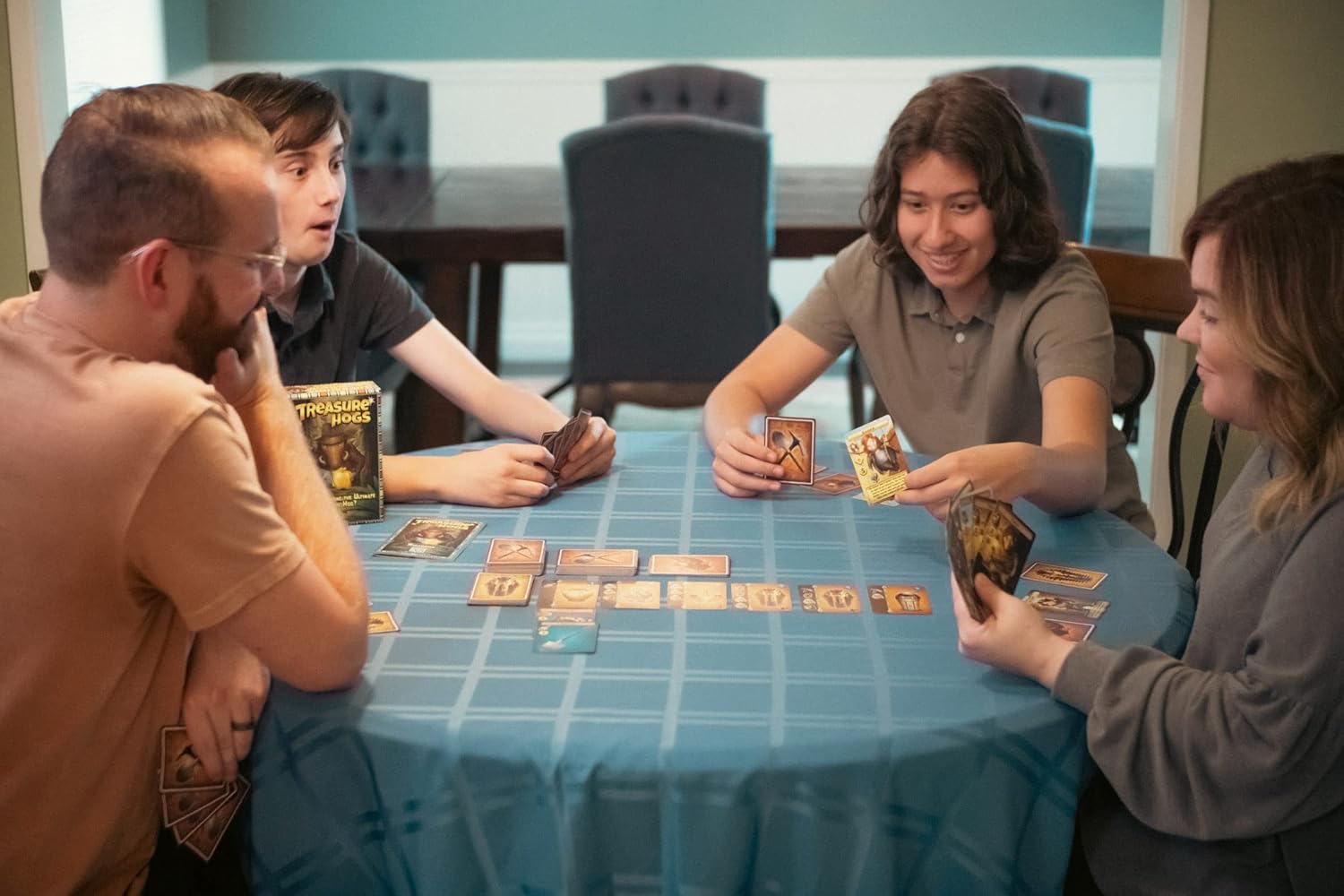 Treasure Hogs Strategic Card Game