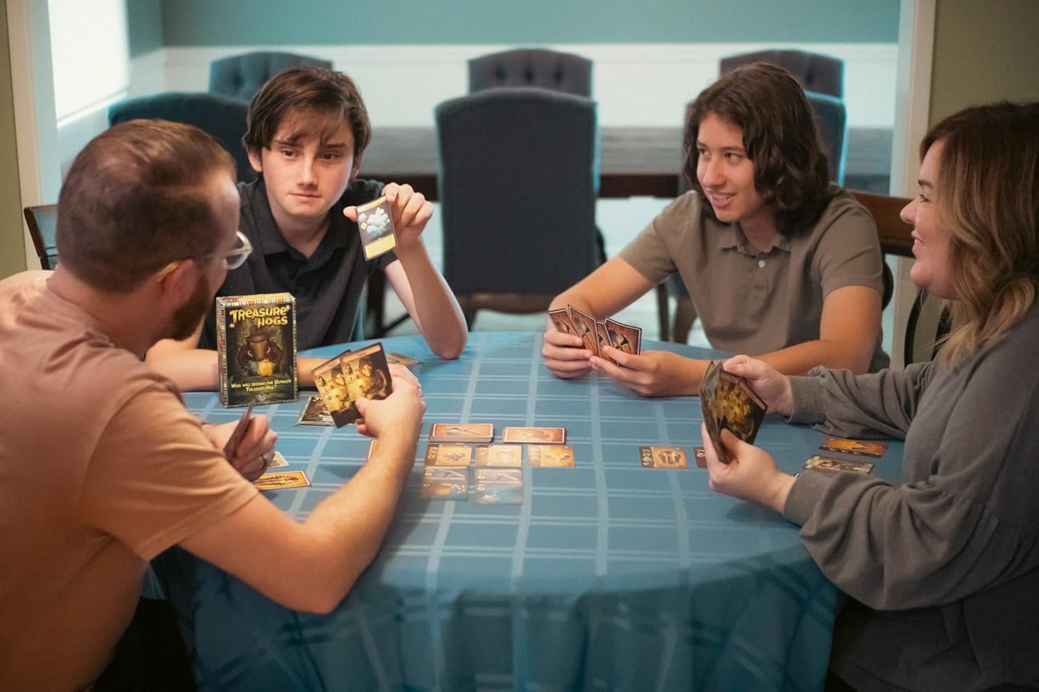 Treasure Hogs Strategic Card Game