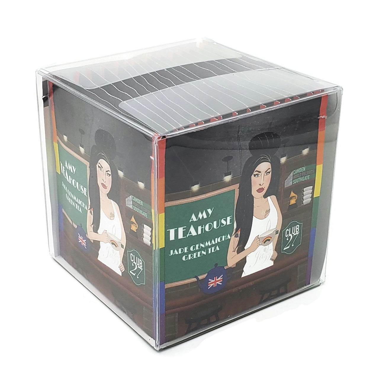 Amy TEAhouse: Organic Jade Genmaicha Green Tea (Caffeinated)