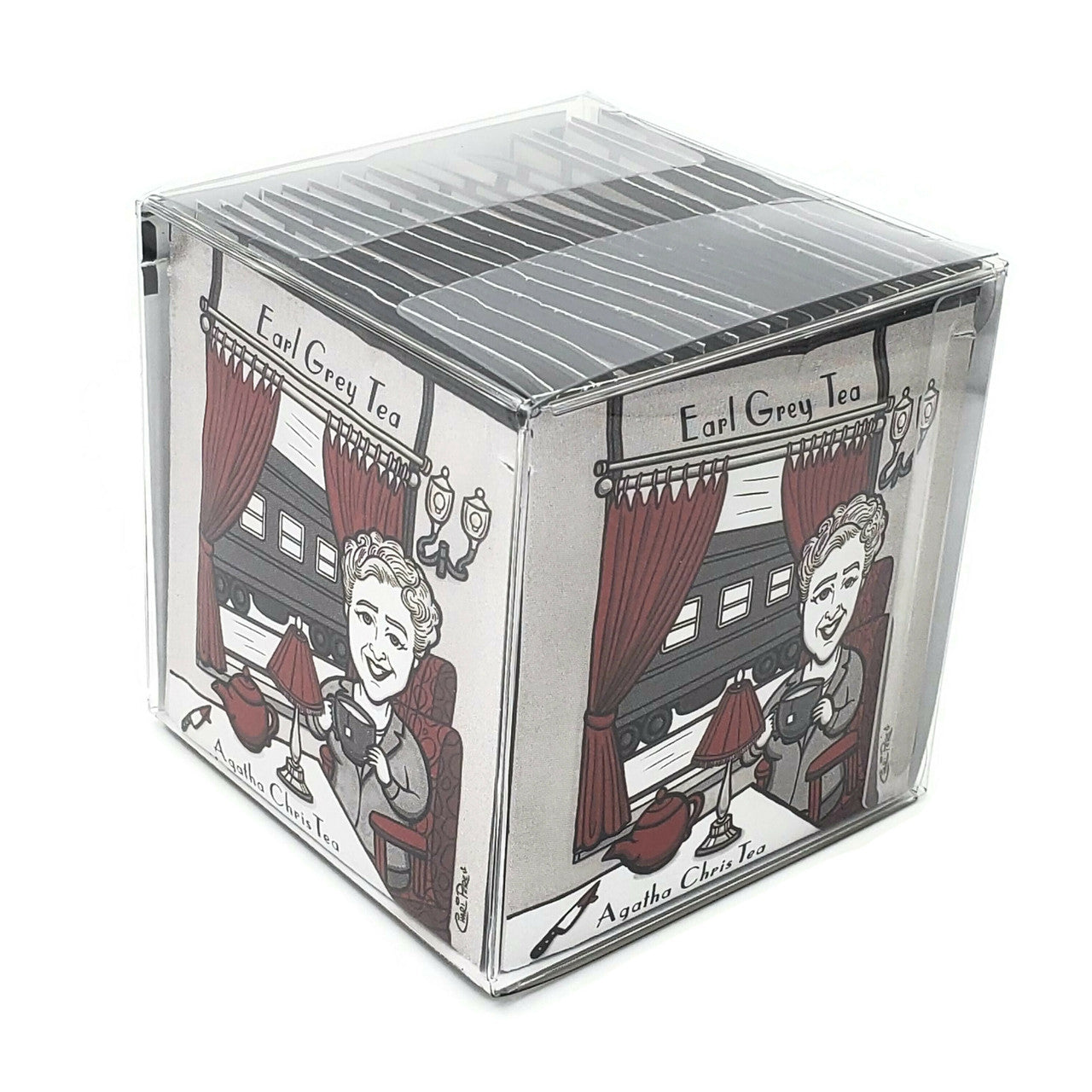 Agatha ChrisTEA (Agatha Christie): Organic Earl Grey Tea (Caffeinated)