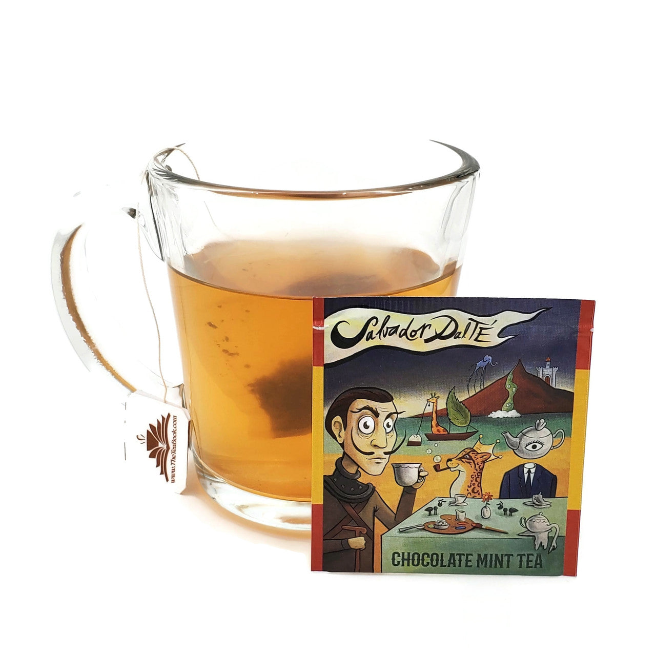 Salvador DalTÉ: Organic Chocolate Mint Black Tea (Caffeinated) (Salvador Dalí)