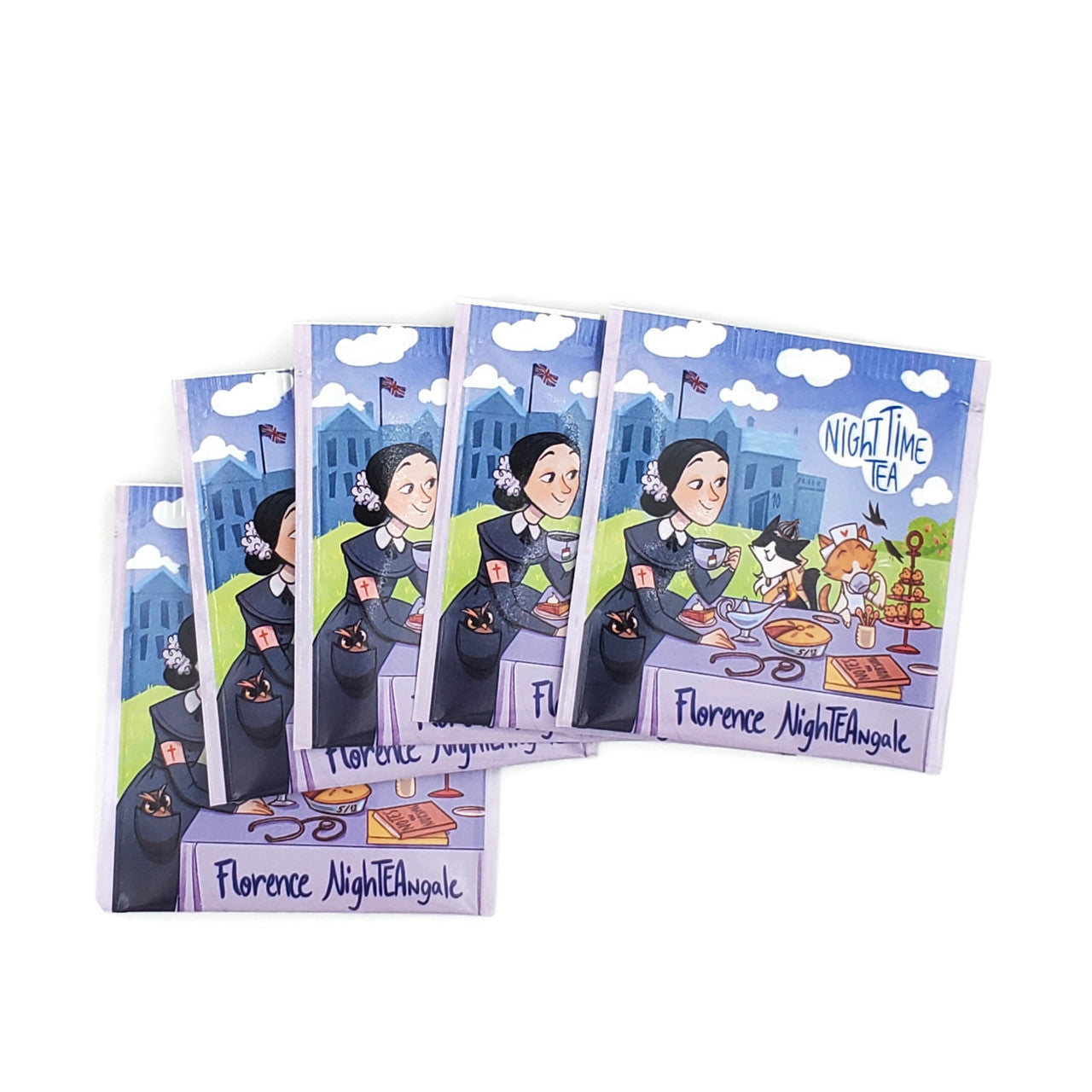 Florence NightTEAngle: Organic Night Time Chamomile Lavender Tea (Herbal / Caffeine Free) (Florence Nightingale)