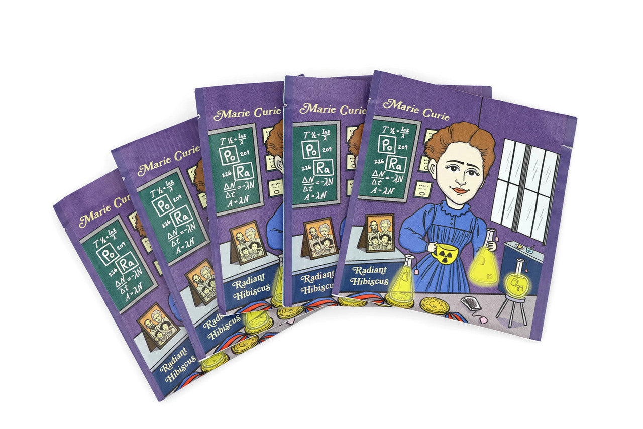 Marie Curie: Organic Radiant Hibiscus Tea (Herbal / Caffeine Free)