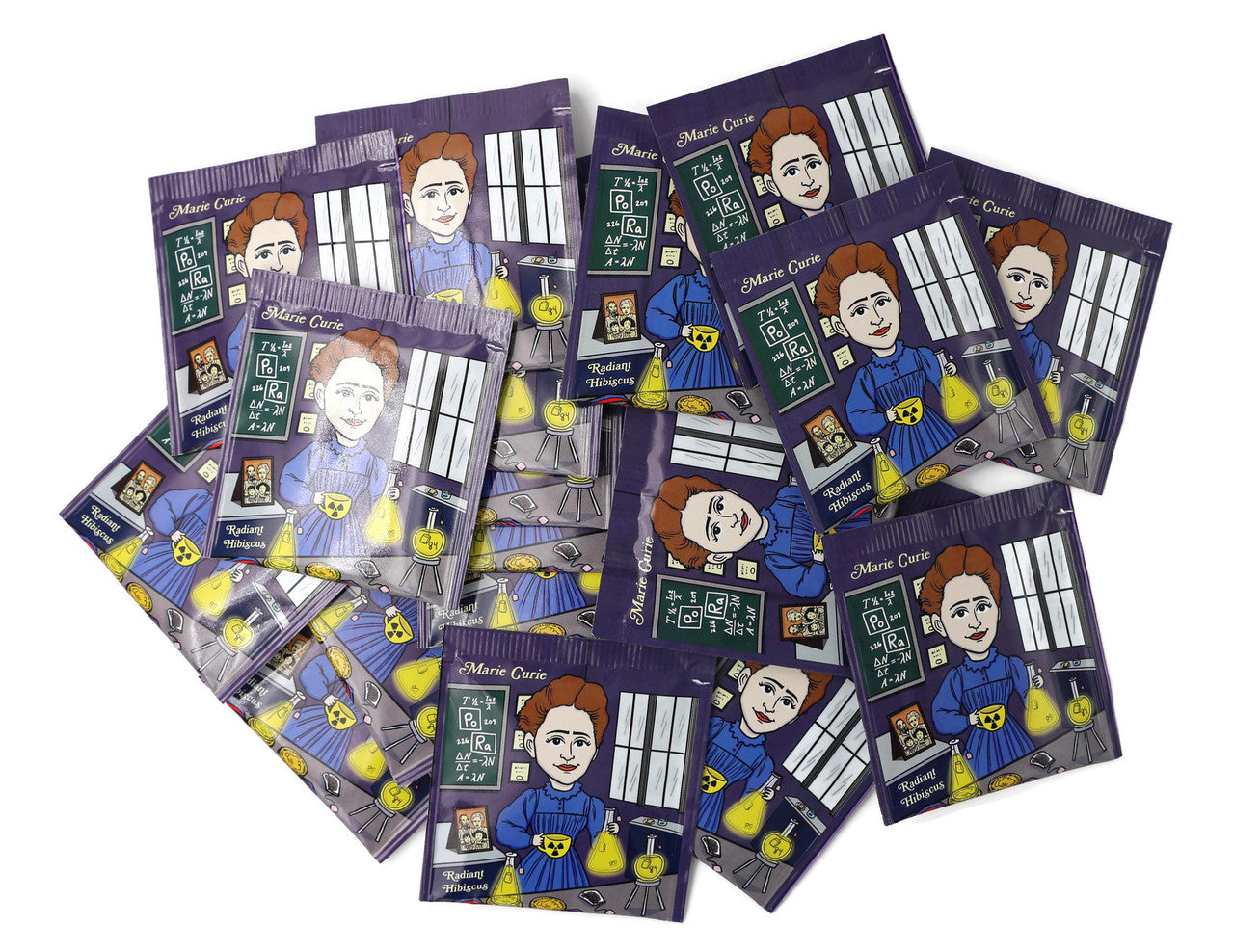 Marie Curie: Organic Radiant Hibiscus Tea (Herbal / Caffeine Free)