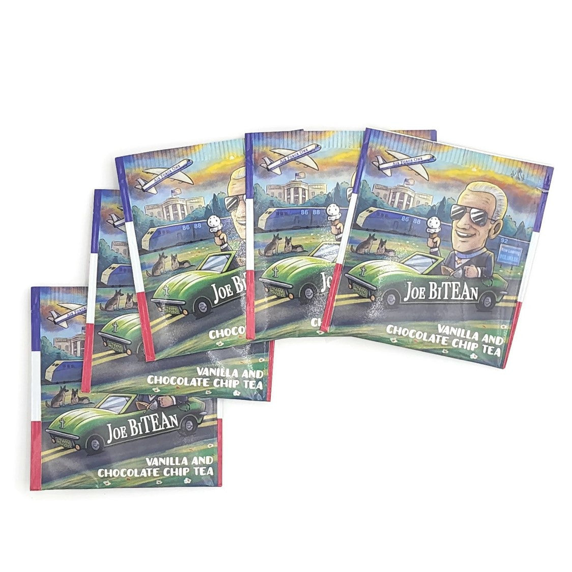 Joe BiTEAn: Organic Vanilla Chocolate Chip Tea (Herbal / Caffeine Free) (Joe Biden)