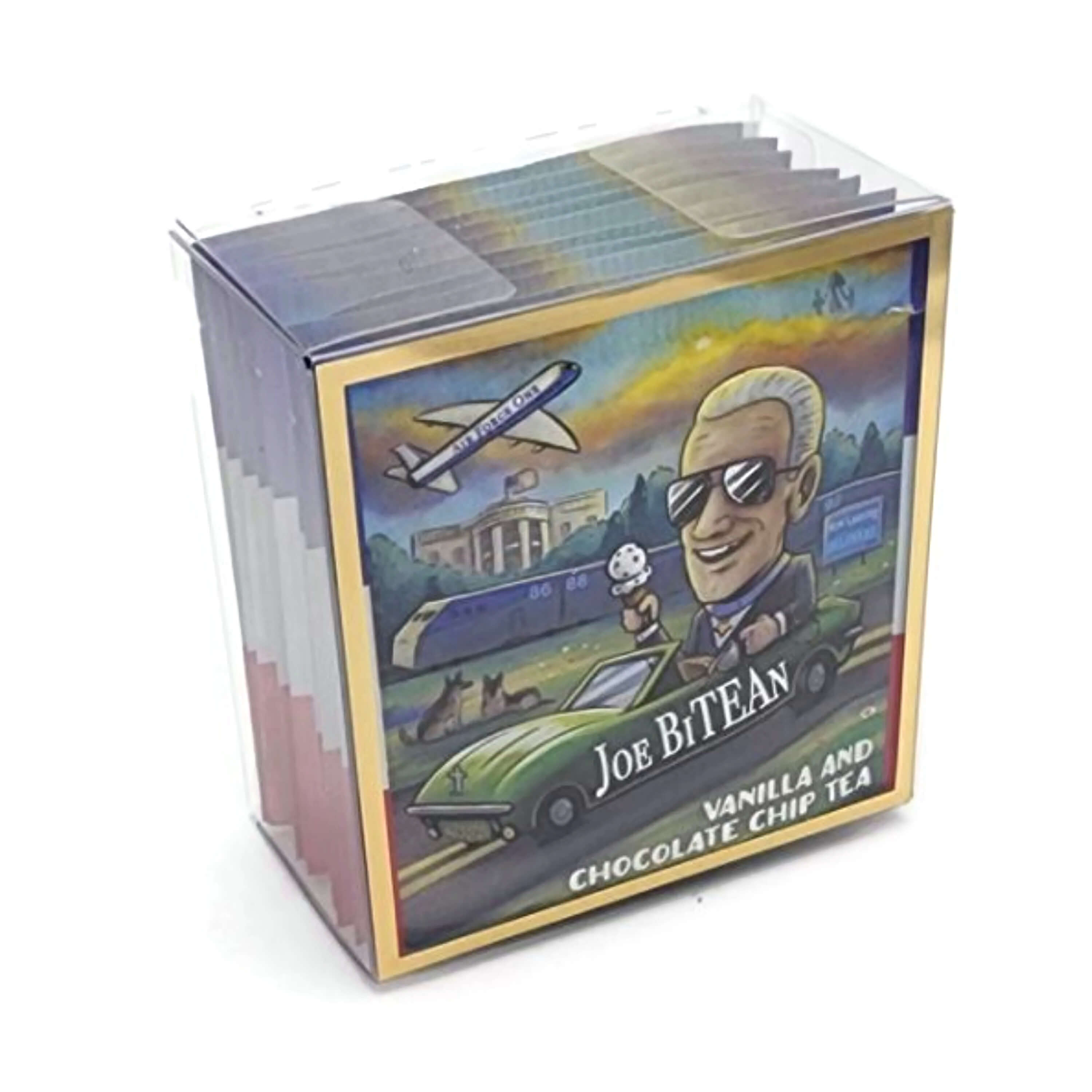 Joe BiTEAn: Organic Vanilla Chocolate Chip Tea (Herbal / Caffeine Free) (Joe Biden)