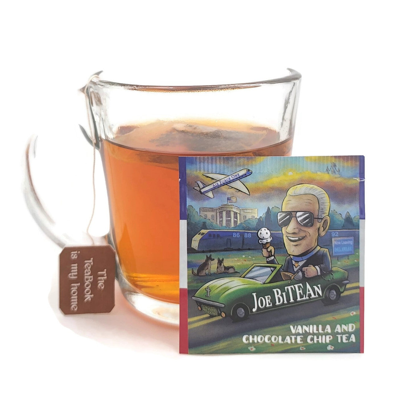 Joe BiTEAn: Organic Vanilla Chocolate Chip Tea (Herbal / Caffeine Free) (Joe Biden)