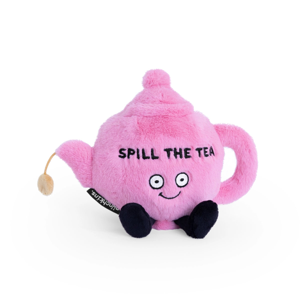 Spill the Tea Plush Teapot Soft Cuddly Toy Funny Cute Pastafina
