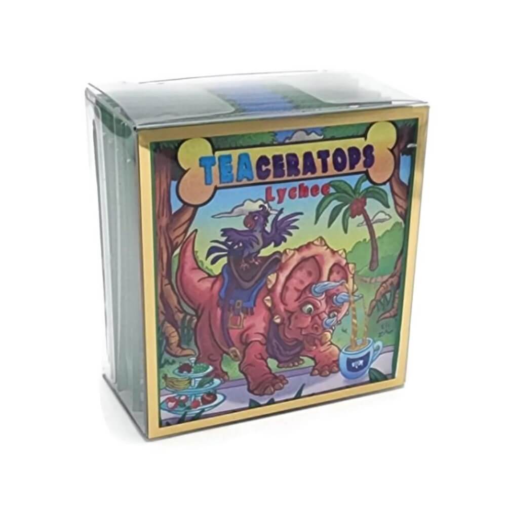 TEAceratops: Organic Tri-Lychee Tea (Herbal / Caffeine Free) (Triceratops) (TEAhistoric Park)