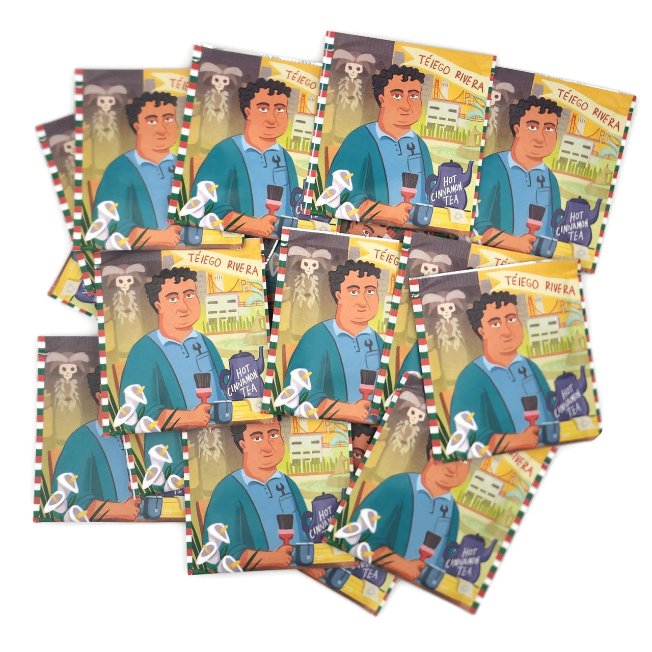 TÉiego Rivera: Organic Hot Cinnamon Tea (Caffeinated) (Diego Rivera)