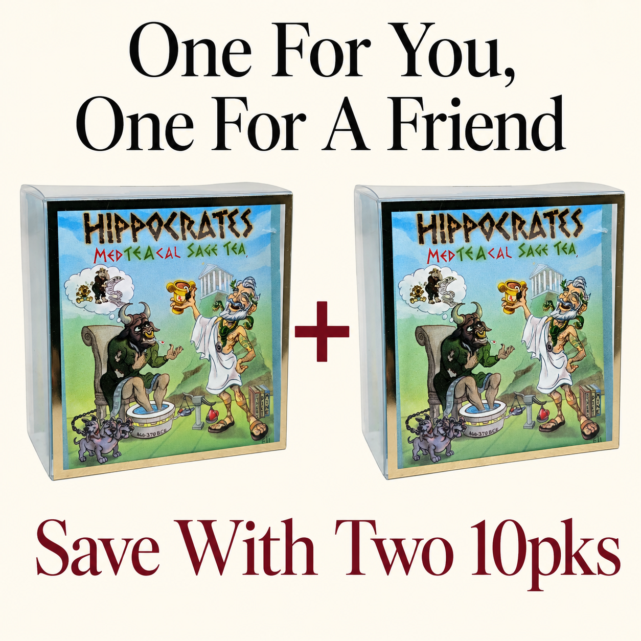 Hippocrates: Organic Med-TEA-cal Berry Sage Tea (Herbal / Caffeine Free)