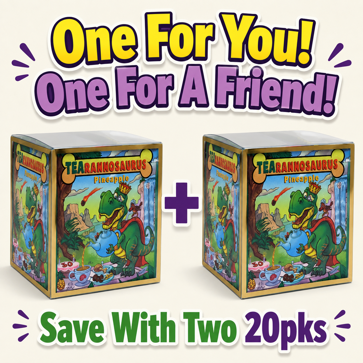 TEAhistoric Park VarieaTEA Pack (Dinosaurs)