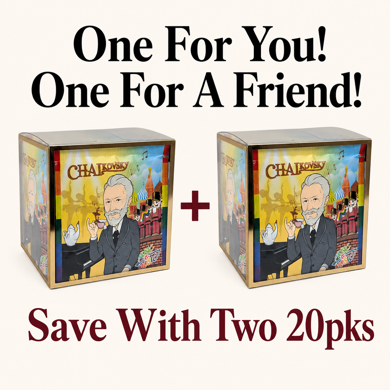 ChaiKovsky (Tchaikovsky): Organic Classic Chai Tea (Caffeinated)